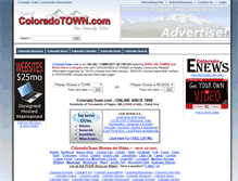 Tablet Screenshot of coloradotown.com